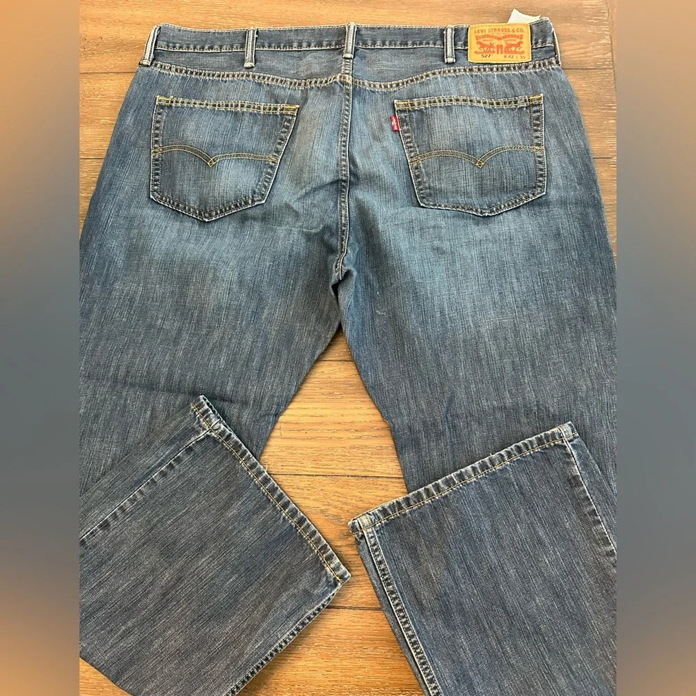 Levi's 527 Jeans Size 42x30 Some‎ Hem Wear Notated In Pictures